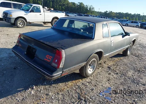 1986 Chevrolet Monte Carlo z USA, uszkodzony, nr VIN 1G1GZ37H1GR168519